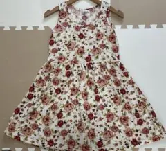 クローズアップ　花柄ミニワンピース　美品 Lのサムネイル