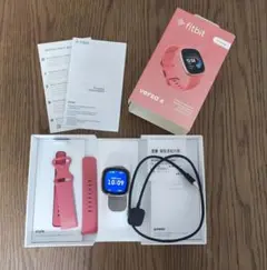 fitbit versa4 スマートウォッチ by Google ピンクサンド