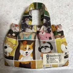 ハンドメイド♡持ち手付きバネ口ポーチ