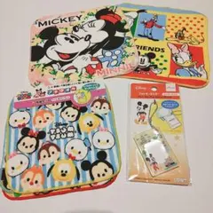 Disney ミッキー ミニー ツムツム タオルハンカチ まとめ売り