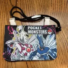 ポケットモンスター　おでかけウォレット　クリップ　ネックコード付き