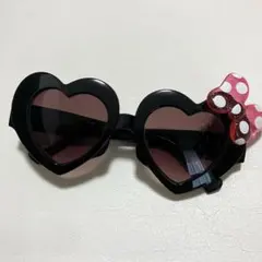 ディズニー　Disney サングラス　ミニー　ミニーちゃん　リボン　ブラック