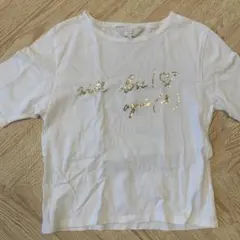 agnès b. メッセージプリント Tシャツ