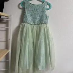 キャサリンコテージ　ミントグリーン フォーマルドレス　120
