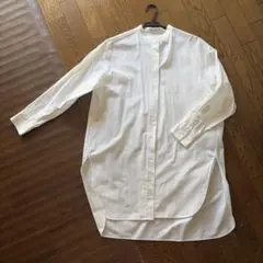 23区 白シャツ ロング丈