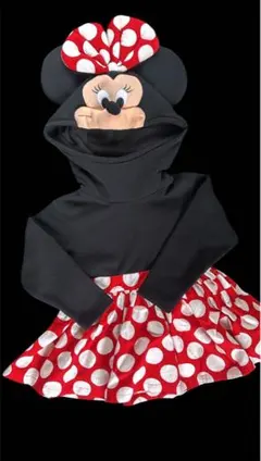 バンダイ　ミニーちゃん　ワンピース　着ぐるみ　コスプレ　レトロ　120センチ