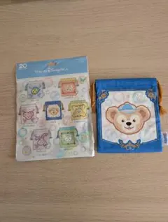 ディズニーシー　 ダッフィー 20周年　 巾着