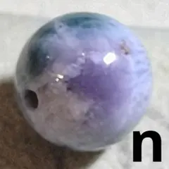 【新入荷】希少　パープルラリマースフィア母岩付き（新品未使用）28.4㎜パープル 新入荷】希少 パープルラリマースフィア母岩付き（新品未使用