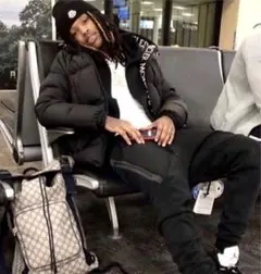 Nike ブラック ジョガーパンツ　テックフリース下