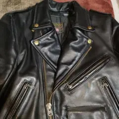 極上オールドVansonC2ダブルライダースTALONZip３４ダメでも対応有！