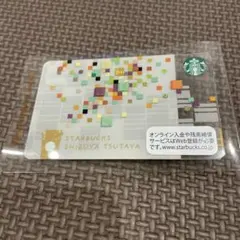 スターバックス カード TSUTAYA 渋谷 ピン未削り
