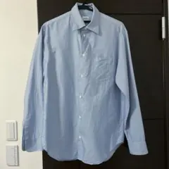 ARMANI COLLEZIONI長袖ストライプシャツ　メンズ