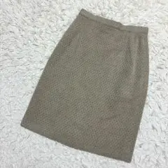 MOGA タイトスカート毛100% ヴィンテージ　秋冬　膝丈　上品のサムネイル