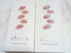 ohoraハンドネイルシール2箱セット 新品・未開封