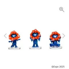 関西万博 ミャクミャク フィギュア ミニミニ 3体セット