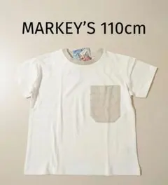 新品 マーキーズ MARKEY’S 半袖Tシャツ 110cm バイカラー