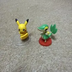 ポケモン ピカチュウ ツタージャ ガチャガチャ チョコエッグ 2体セット