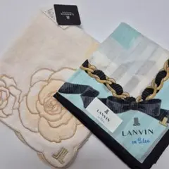 新品未使用❗LANVIN レディースハンカチセット