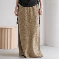 美品♡ LOWRYS FARM サテンストレッチスカート