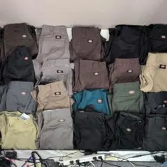 US輸入古着 16本まとめ売り ワークパンツ ディッキーズ ラージサイズ