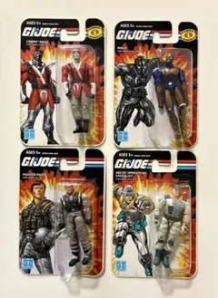 G.I. Joe (4体セット)まとめ売り GIジョーハズブロ デッドストック