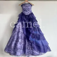 香里奈プロデュース ブルーのカラードレス - メルカリ