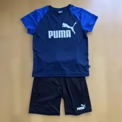 PUMA tシャツハーフパンツセット 140cm 青