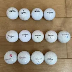 ゴルフボール ロストボール tourstage honwa srixon 13のサムネイル