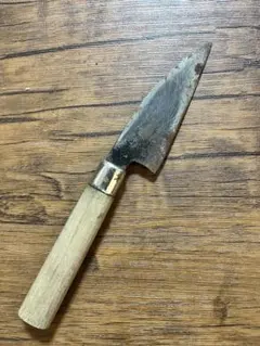 出刃包丁 木製ハンドル 約20cm - メルカリ