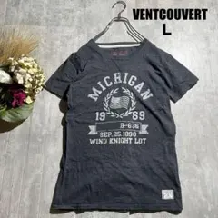 857 VENTCOUVERT ヴァンクヴェール　カットソー【L】フランス