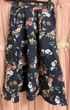 花柄 スカート