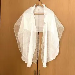 【再値下げ】レースショール　ストール