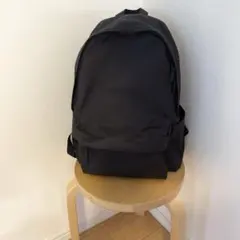 無印良品　肩の負担を軽くする　撥水リュックサック　黒
