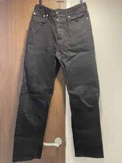 ZARA ブラックデニム パンツ ストレートデニム 36