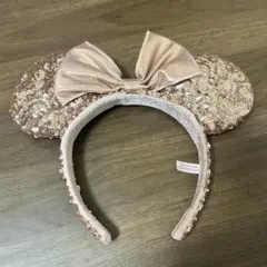 【値下げしました！】ミニーマウス風スパンコールカチューシャ