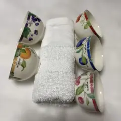 大バーゲン3000円Ungaro フルーツデザイン 湯飲み 5個セット