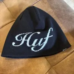 HUF 黒 ニット帽