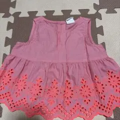 baby GAP ピンク刺繍トップス 18-24ヶ月