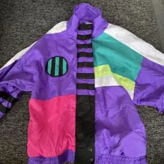 カラーパープルナイロンジャケット