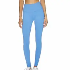 【美品】alo yoga ハイウェストレギンス ブルー