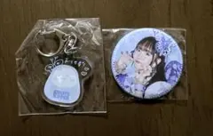 FRUITSZIPPER 真中まなバッジ だるまアクリルキーホルダー 新品