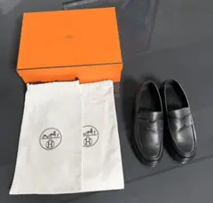 美品⭐︎エルメス モカシン ローファー 《 アイビー 》 黒 35 靴HERMESのサムネイル