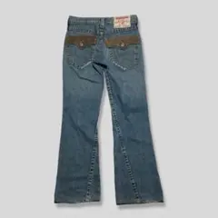 True Religion / Damaged Flare Denim