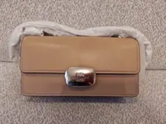 「値下!」コーチCOACH エライザ フラップ　クロスボディ