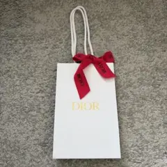 【美品】DIOR ショッパー バレンタインデザインリボン付き