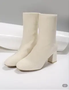 ホワイト ブーツ