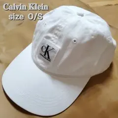 Calvin Klein ホワイト ベースボールキャップ O/S