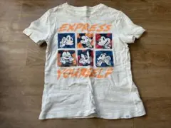 ミッキー Tシャツ EXPRESS YOURSELF 110