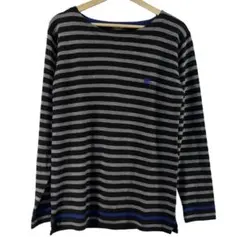 【冬ニット】BURBERRY BLACK LABEL フレンチボーダーsize3 低 価格 通販Fashion - 冬ニットBURBERRY BLACK LABEL フレンチ