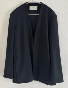 ジャケット・アウター TODAYFUL Collarless Twill Jacket 38 TODAYFUL Collarless Twill Jacket カラーレスツイルジャケット White